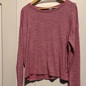 GAP Women's Pink Long Sleeve Top